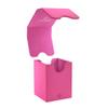 Squire 100+ XL Convertible Deck Box | Card Storage Box with Removable Cover Clips | Holds 100 Double-Sleeved Cards in Extra Thick Inner Card Sleeves | Pink Color | Made by Gamegenic (GGS20103ML) view 2