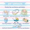 Abhibhu Mermaid Custom Name Blanket Personalized Blanket with Name for Baby Boy Girls Custom Baby Blanket Customized Blanket for Newborns Nursery Decor Swaddling Birthday Gifts 60"x80"for Adult view 3