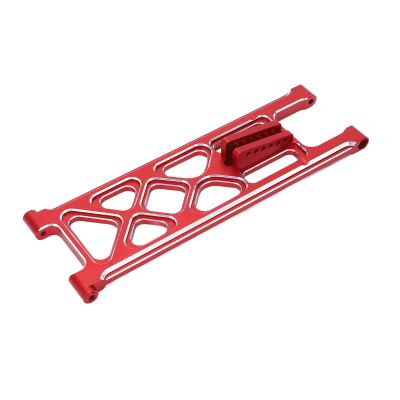 RC Wheelie Bar, 2 Colors CNC Aluminium Alloy Drag Car Wheelie Bar Set for 1/10 Scale 2WD 22S RC Racers, Enthusiasts, Performance Tuners(Red)