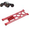 RC Wheelie Bar, 2 Colors CNC Aluminium Alloy Drag Car Wheelie Bar Set for 1/10 Scale 2WD 22S RC Racers, Enthusiasts, Performance Tuners(Red) view 3