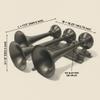 HornBlasters Flatlaw Train Horn view 2
