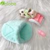VOLOBE 5 Inches Silicone Piglet, Soft Mini Realistic Silicone Animal, Gift Box with Piglet Accessories, Kids Lifelike Reborn DollElla view 2