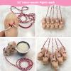 VOLOBE 5 Inches Silicone Piglet, Soft Mini Realistic Silicone Animal, Gift Box with Piglet Accessories, Kids Lifelike Reborn DollElla view 3