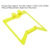 Bnineteenteam RC Helicopter Landing Gear,Plastic Stable Body Protection RC Helicopter Landing Skid for FW 200(Yellow) view 2