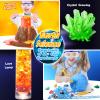 UNGLINGA 50+ Science Lab Experiments Kit for Kids, STEM Activities Educational Scientist Toys Gifts for Boys Girls Chemistry Set, Gemstone, Volcano Eruption view 2