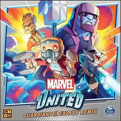 Marvel United Guardians of The Galaxy Remix Expansion | Tabletop Miniatures Game | Cooperative Game for Adults and Kids | Ages 14+ | 1-4 Players | Avg. Playtime 40 Mins | Made by CMON