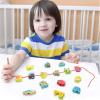 BMTOYS Wooden Lacing Beads Montessori Educationa Threading Learning Toys for 3+ Year Olds Preschool Activities Stringing Toys for Boys Girls view 4