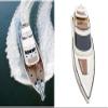 Ssccgym Remote Control Boat 4CH Electric Watercraft RC Sail Cruise Boat Yacht 15km/h for Lake Pool 14y+ Beginners view 2