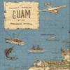 1000 Piece Jigsaw Puzzle | Historic Map of Historical Island of Guam - 1958 Guam Puzzle for Adults view 4
