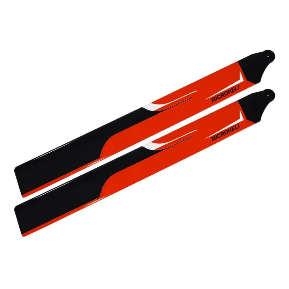 Microheli Carbon Plastic Main Blade 180mm (RD) - Blade Infusion 180