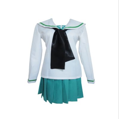 Titulow Oarai Girls' Academy Miho Maho Nishizumi School Uniform Cosplay Costume (Custom made)