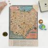 1000 Piece Puzzle for Adults: 1934 Map Ohio Being a cartograph of Ohio The Oldest State - Ohio US Puzzles view 2