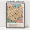 1000 Piece Puzzle for Adults: 1934 Map Ohio Being a cartograph of Ohio The Oldest State - Ohio US Puzzles view 3