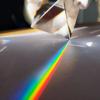 YONGERN 40mm Crystal Pyramid Rainbow Prism Optical Glass Rectangular Pyramid Polyhedral Science Studying Student Experiment Tools view 3
