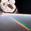YONGERN 40mm Crystal Pyramid Rainbow Prism Optical Glass Rectangular Pyramid Polyhedral Science Studying Student Experiment Tools view 4