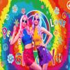 8X6FT 60's Hippie Theme Backdrop Peace Love Photography Background for 60's Hippie Theme Boho Carnival Party Decoration Banner view 3