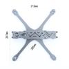 QWinOut xy-7 RC Frame Kit 7inch Long-Range 285mm Wheelbase Carbon Fiber Crossing Aircraft Drone Rack (Only Frame) view 4