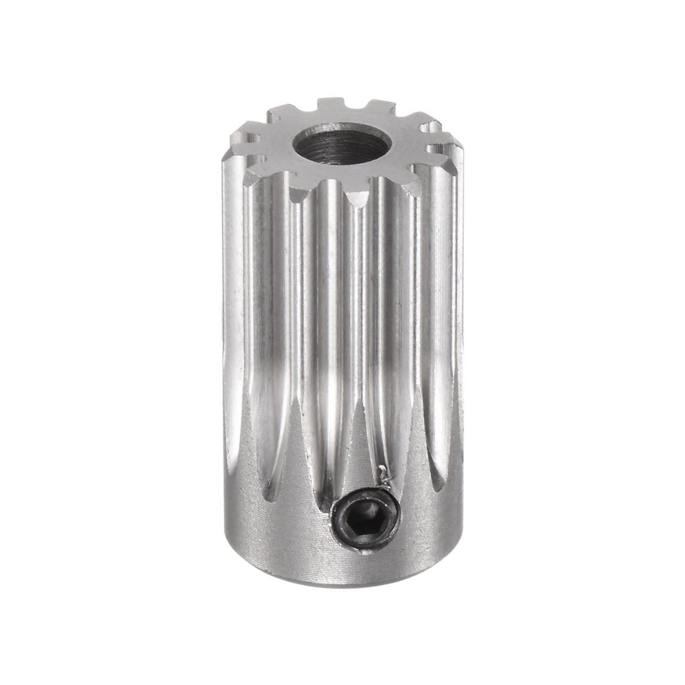 HARFINGTON Straight Spur Pinion Gear 5mm Bore 12T Mod 1 Stainless Steel Spur Diff Differential Motor Gear RC Car Replacement Parts