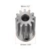 HARFINGTON Straight Spur Pinion Gear 5mm Bore 12T Mod 1 Stainless Steel Spur Diff Differential Motor Gear RC Car Replacement Parts view 3