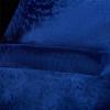 Men's Premium Velvet Blazer Jacket Slim Fit Solid Shawl Lapel Tuxedo Suit One Button Dinner Party Prom Sport Coat (Blue,X-Small) view 3