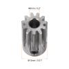 HARFINGTON Straight Spur Pinion Gear 5mm Bore 11T Mod 1 Stainless Steel Spur Diff Differential Motor Gear RC Car Replacement Parts view 3