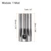 HARFINGTON 2pcs Straight Spur Pinion Gear 5mm Bore 10T Mod 1 Stainless Steel Spur Diff Differential Motor Gear RC Car Replacement Parts view 2