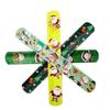 DimiGlobal 15 Pcs Christmas Slap Bracelets for Kids Christmas Slap Bracelets Bulk for Boys and Girls holiday Slap Bracelet Party Supplies Favors Classroom Prizes Exchanging Gifts view 3
