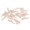 NC 10 Pieces Wooden Table Legs, /12 Dollhouse Miniature DIY Bastelzuhr. view 3
