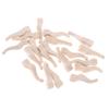 NC 10 Pieces Wooden Table Legs, /12 Dollhouse Miniature DIY Bastelzuhr. view 4