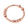 Sterling Silver Fidget Ring for Women Men, Sterling Silver Anxiety Rings Rose Gold Fidget Ring for Anxiety Spinner Ring for Anxiety Anti Anxiety Ring Stress Fidget Relief Anxiety Ring for Women Men view 1