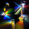 YONGERN Custom 5 * 5 * 5mm Color Prism Rainbow Six-Sided Light Cube Photography Optical Science Experiment Children Gift view 3