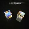 YONGERN Custom 5 * 5 * 5mm Color Prism Rainbow Six-Sided Light Cube Photography Optical Science Experiment Children Gift view 4