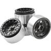 4Pack ShareGoo Aluminum Alloy 1.9" Beadlock Wheel Rims Hubs Compatible with Traxxas TRX4 Axial SCX10 RCAWD D90 D110 Tamiya CC01 1/10 RC Crawler Car (Titanium) view 1