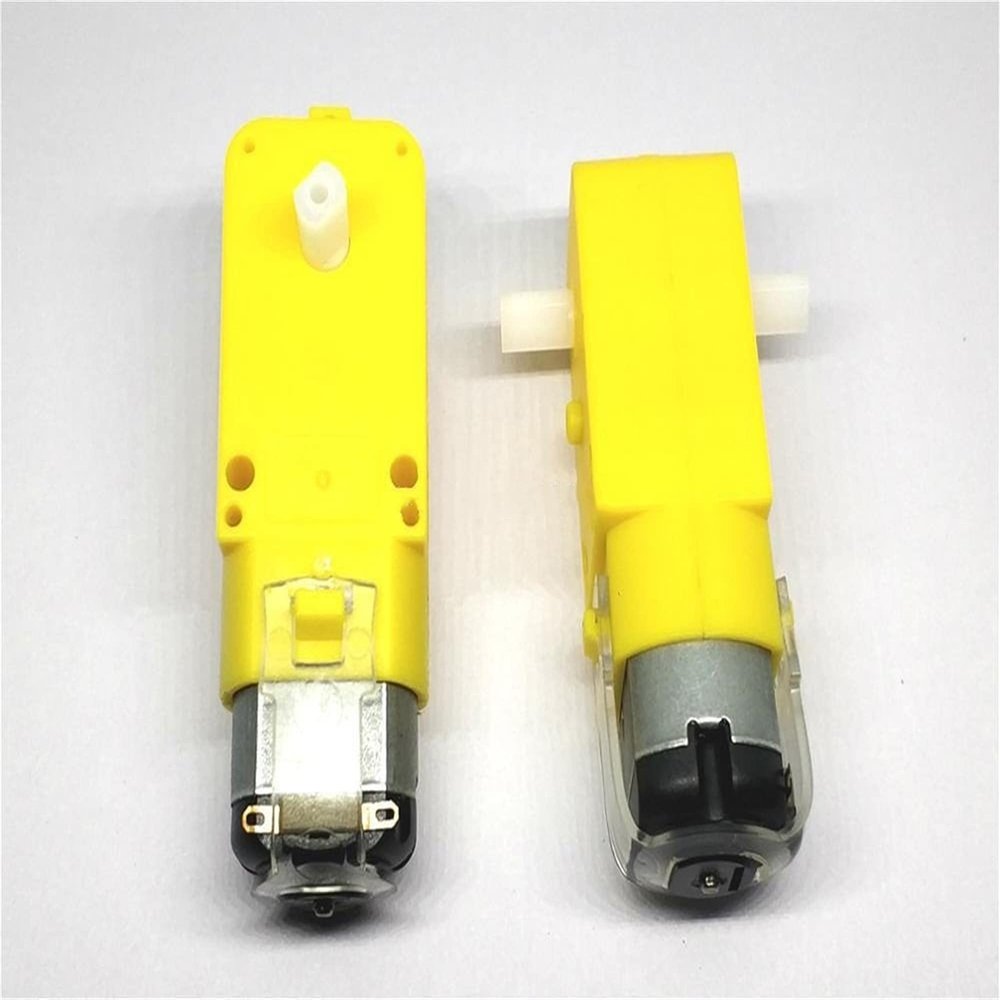 Pangyoo PYouo-DC Motor 5pcs Smart Car Robot Gear Motor, 130 Motor, DC3V-6V DC Gear Motor, TT Motor