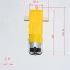 Pangyoo PYouo-DC Motor 5pcs Smart Car Robot Gear Motor, 130 Motor, DC3V-6V DC Gear Motor, TT Motor view 2