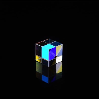 YONGERN One Piece of Color Prism Light Cube Side Length 10 * 10 * 8mm Photo Filter Light Dispersion Gift Geometric Three-Dimensional Model