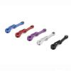 BEINME Metal 25T Servo Arm + Link Rod for ARRMA 1/7 Infraction Mojave 1/8 KRATON SENTON Typhon Talion Outcast Upgrade Parts (Color : Purple) view 3