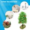 Healifty 6 Pcs Miniature Trees Miniature Fruit Trees Dollhouse Fruit Trees Scenery Model Tree Model Train Scenery view 3