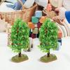 Healifty 6 Pcs Miniature Trees Miniature Fruit Trees Dollhouse Fruit Trees Scenery Model Tree Model Train Scenery view 4