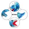 Dinosaur Hand Puppets for Kids, Hand Puppet Dinosaur Toys Puppets Dinosaur Plush Puppet Stuffed Puppet Story Toys Finger Puppets Dinosaur Toys for Kids view 3