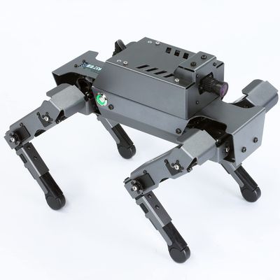 Yahboom Smart Robot Dog Raspberry Pi Adults AI Python Programmable 12 Joints Bionic Mechanical Dog Face Color Recognition OpenCV (S1 Without Pi)