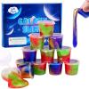 Galaxy Slime Kit 12 Pack, Mini Slime Christmas Party Favor for Kids Goodie Bag Stuffers, Smooth, Soft and Non Sticky, Stress & Anxiety Relief Colorful Slime Pack Toy for Girls Boys view 1