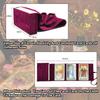 Knana 3Pcs Tarot Card Holder Velvet Tarot Bag Tarot Accessories - Purple&Dark Blue view 2