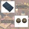 Knana 3Pcs Tarot Card Holder Velvet Tarot Bag Tarot Accessories - Purple&Dark Blue view 3