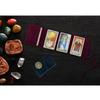 Knana 3Pcs Tarot Card Holder Velvet Tarot Bag Tarot Accessories - Purple&Dark Blue view 4