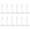 jojofuny 12pcs Doll Display Stand Plastic Support Rack for Various Sized Dolls Display and Play Random Colors Included view 1