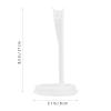 jojofuny 12pcs Doll Display Stand Plastic Support Rack for Various Sized Dolls Display and Play Random Colors Included view 3