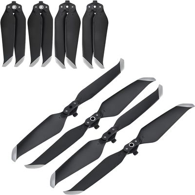 Propellers for DJI Mavic Air 2/Air 2s Replacement Prop Blades Low Noise Accessories for DJI Mavic Air 2/Air 2s Drone Accessories 8pcs Silver Tips