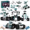 Suplanet STEM Robot Toys for 8-14, 12 in 1 Remote Control Robotics Toys for Kids, Programmable Building Robot Kit Birthday Present for Science Educational(469 Pcs) view 1