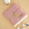 00% Cotton Unisex Baby Muslin Cover Swaddle Blanket for Newborn Babies Baby Muslin Blanket Soft (Brick) view 1